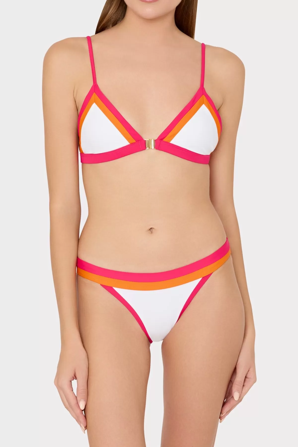 Amalfi Color Block Bikini Bottom-MILLY Flash Sale