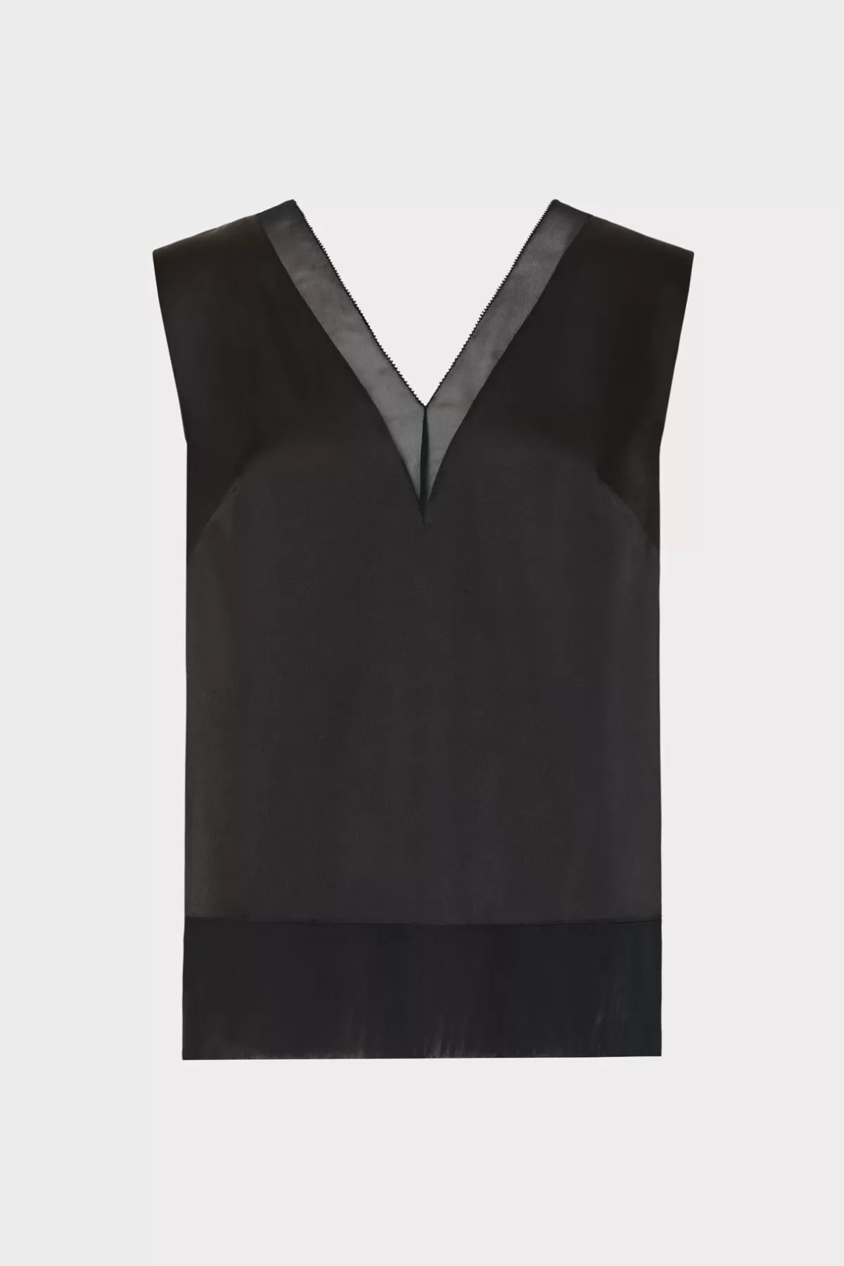 Avianna Satin Sleeveless Top-MILLY Online