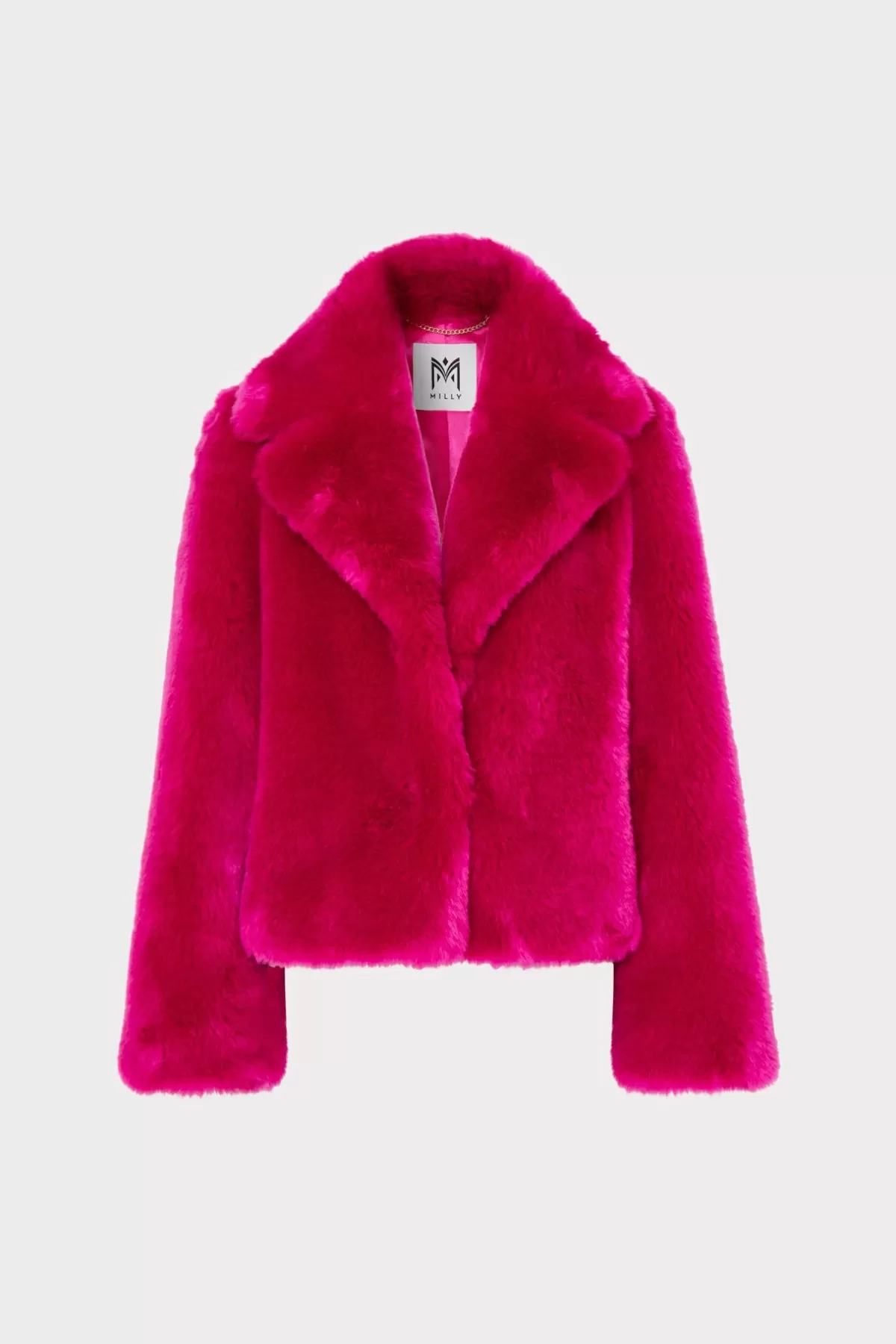 Faye Faux Fur Coat-MILLY Cheap