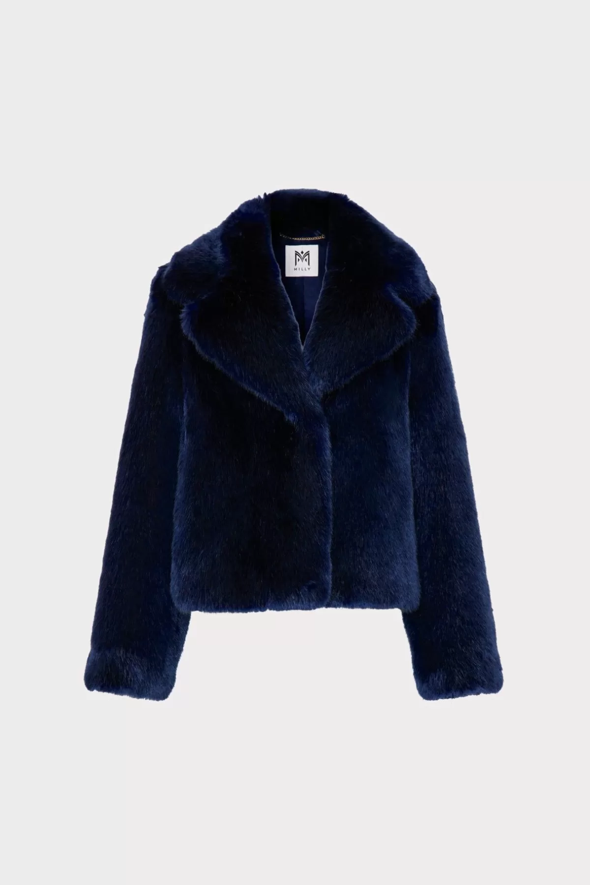 Faye Faux Fur Coat-MILLY New