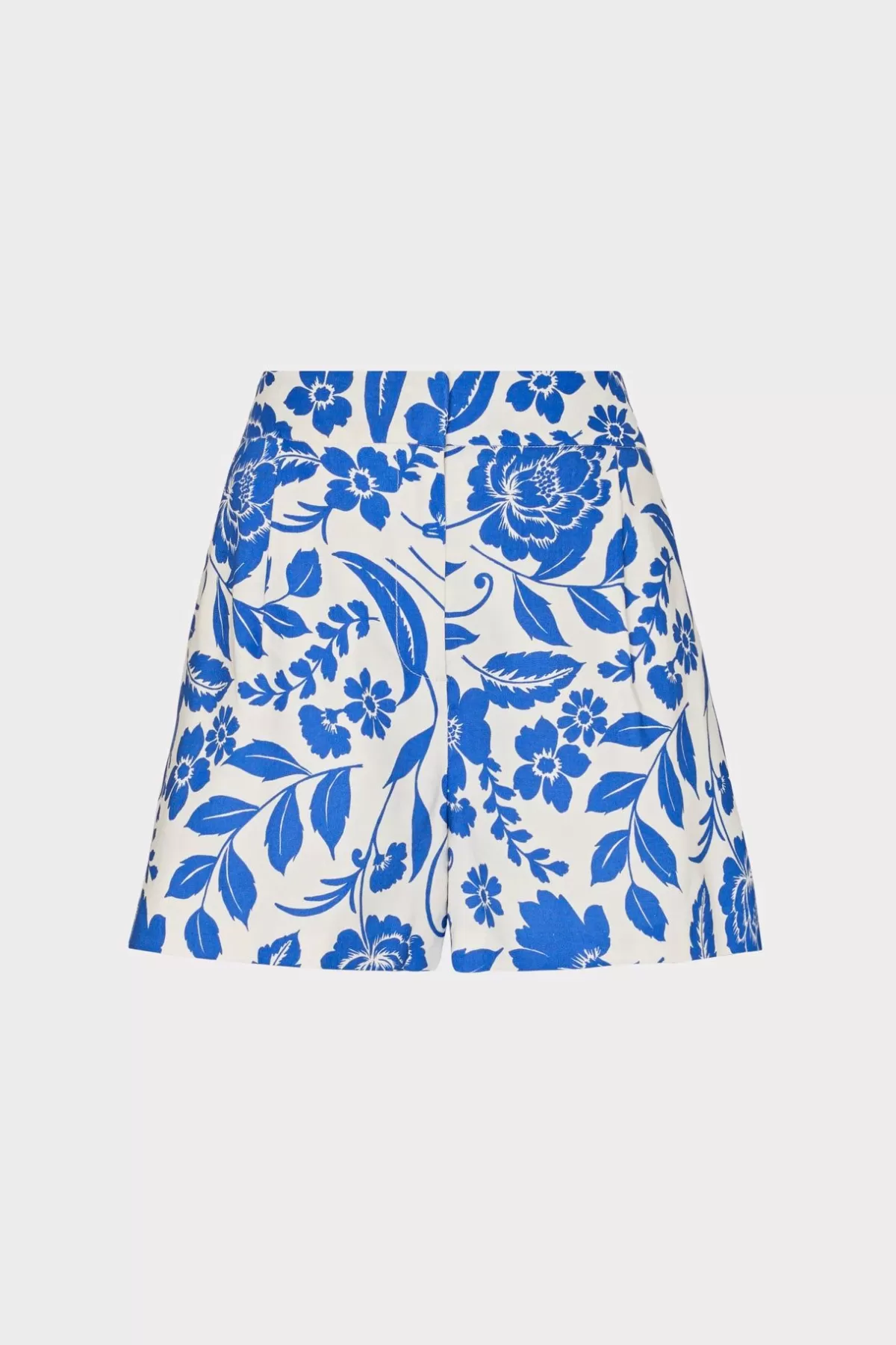 Flowers Of Spain Linen Shorts-MILLY Sale