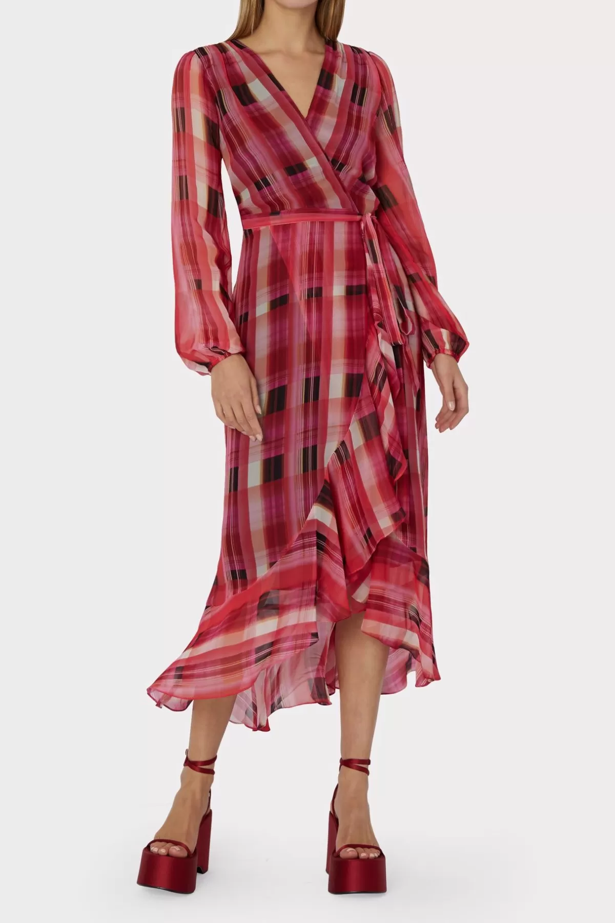 Halley Prep Plaid Dress-MILLY New