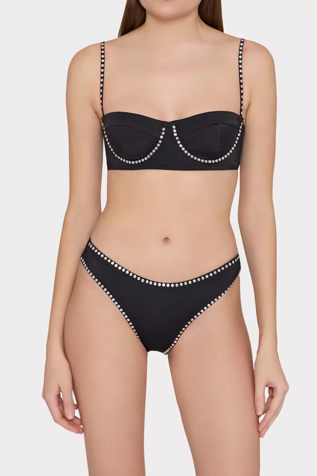 Heat Set Embellishment Bikini Bottom-MILLY Flash Sale