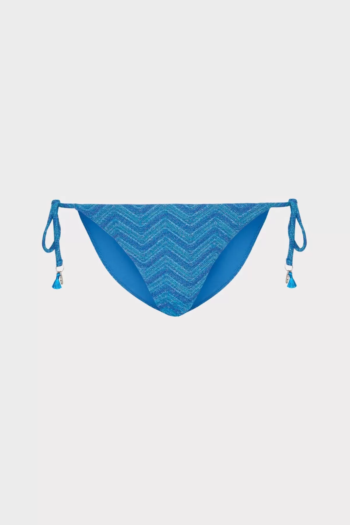 Jacquard String Bikini Bottom-MILLY New