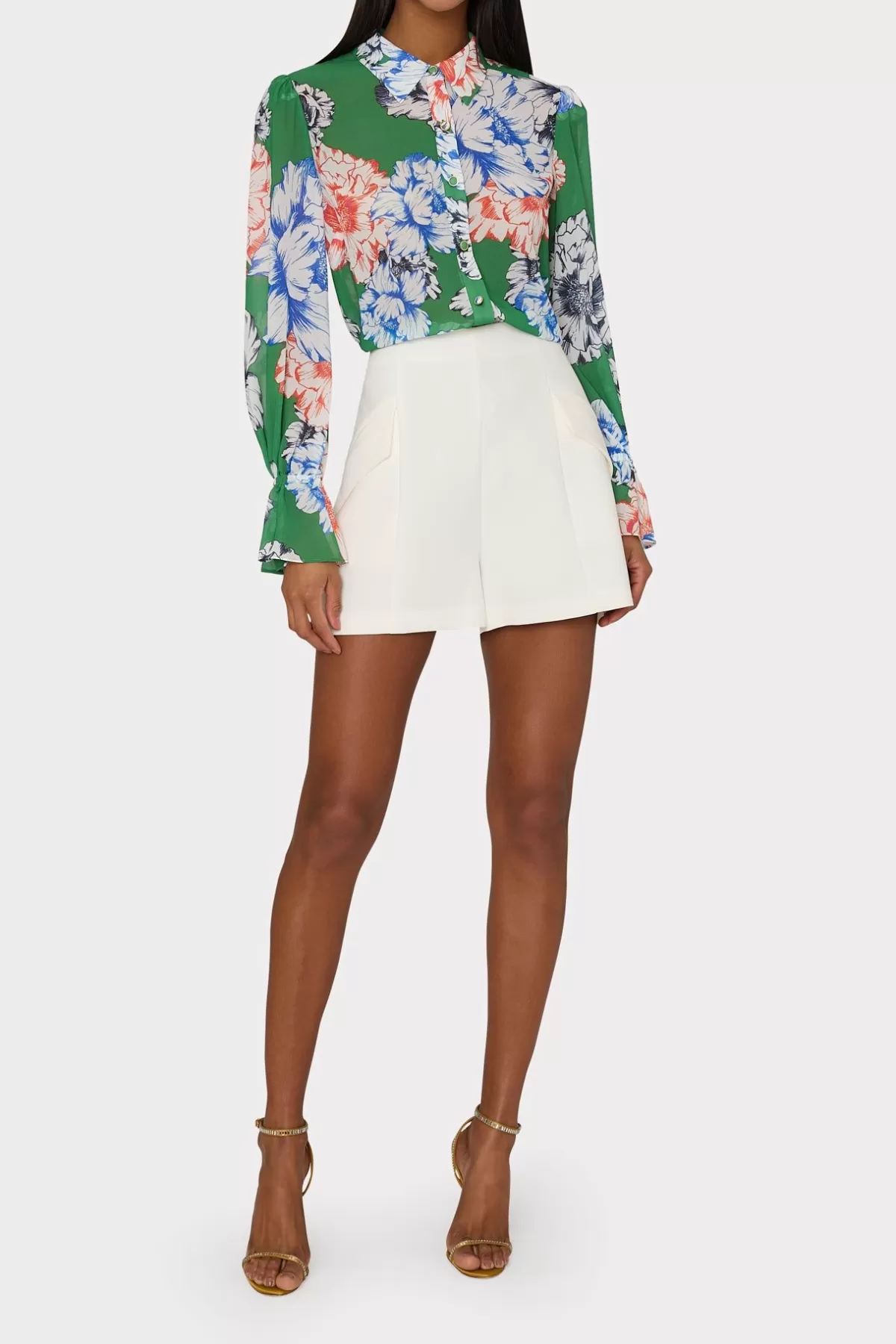 Lacey Petals In Bloom Blouse-MILLY Best