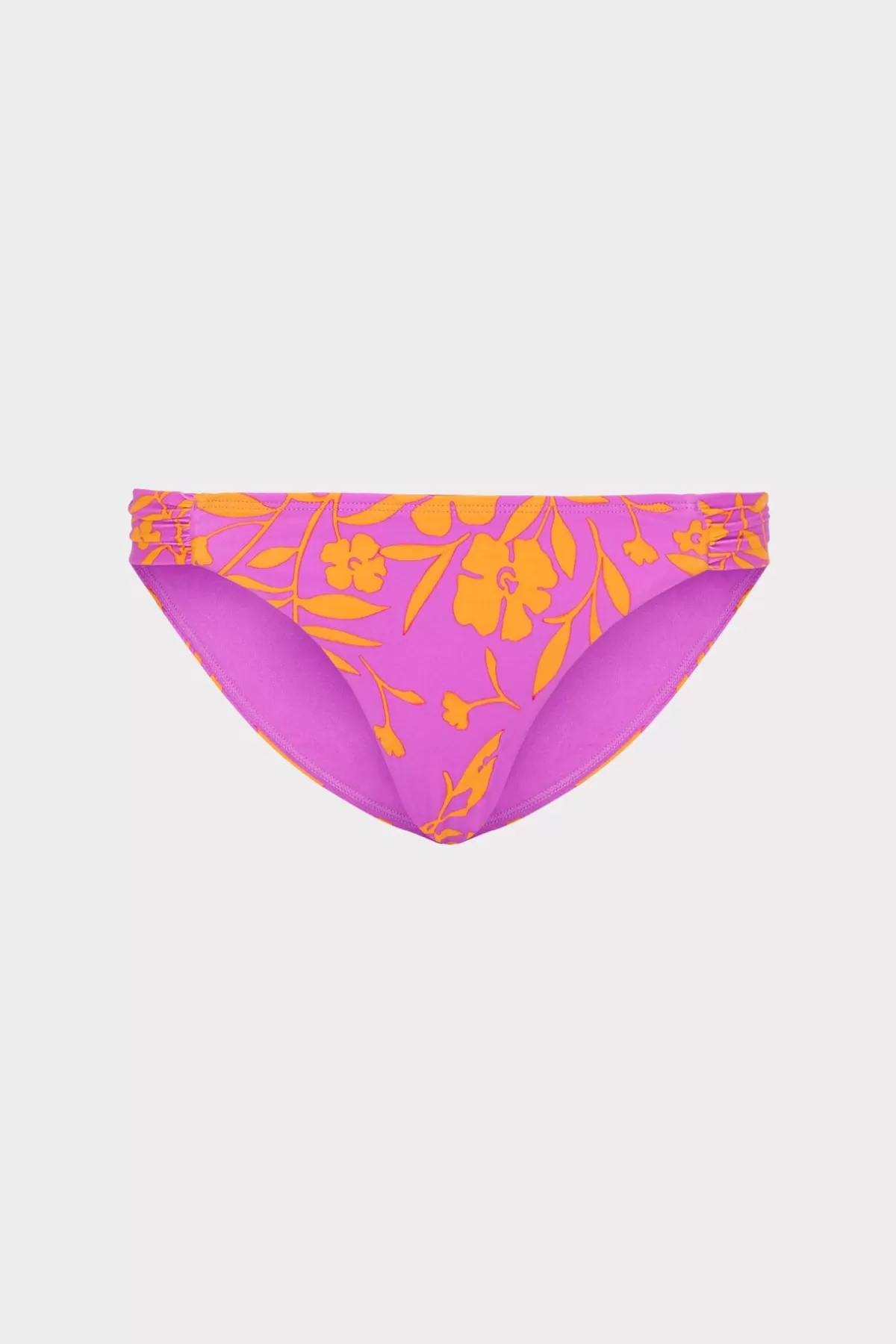 Marigold Aroma Ruched Sides Bikini Bottom-MILLY Shop