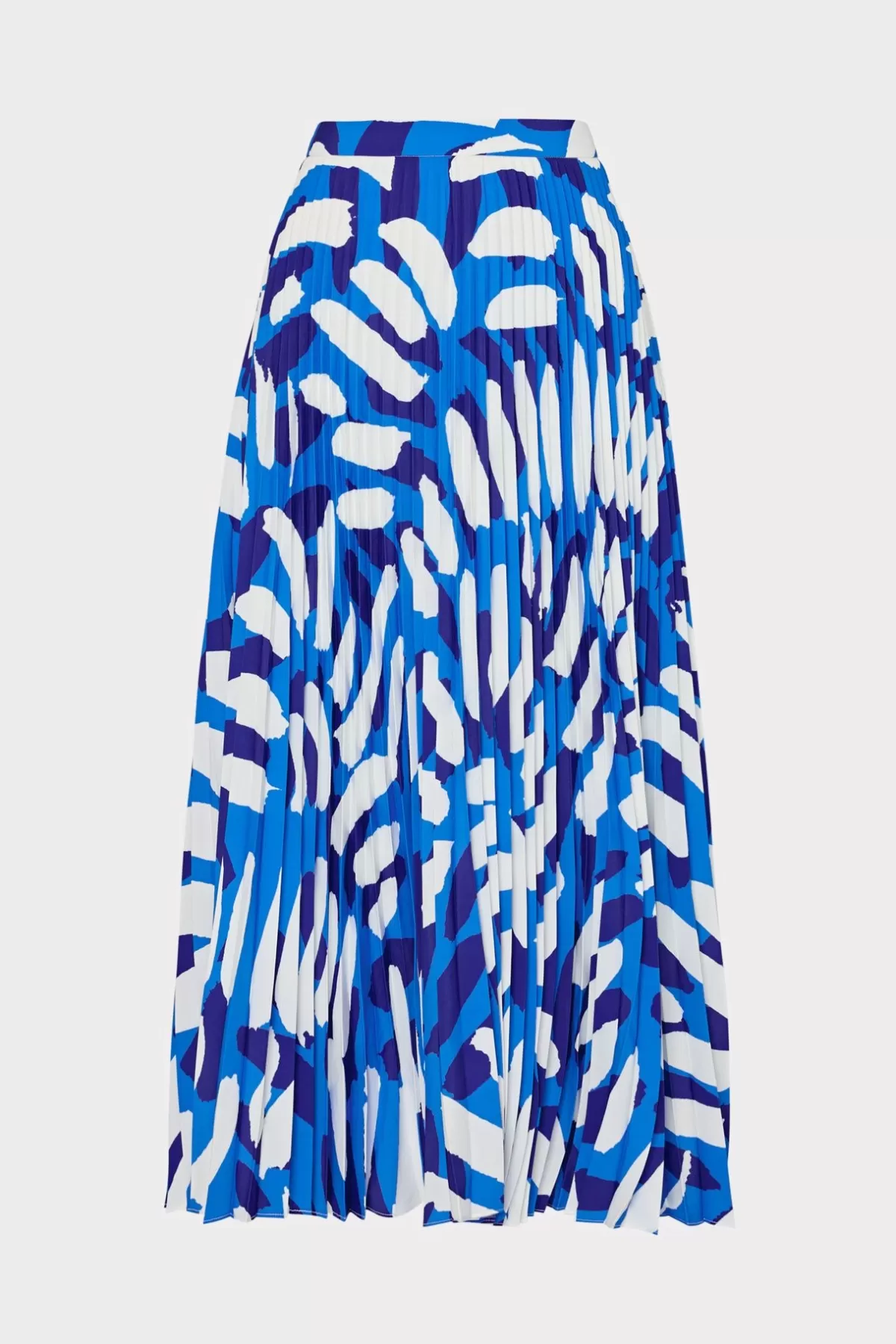 Otha Brushstroke Pleated Skirt-MILLY Outlet