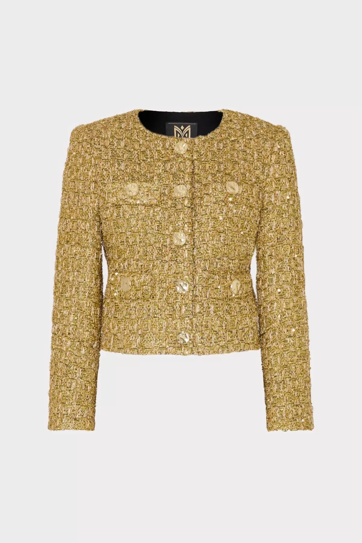 Pheobe Metallic Tweed Jacket-MILLY Hot