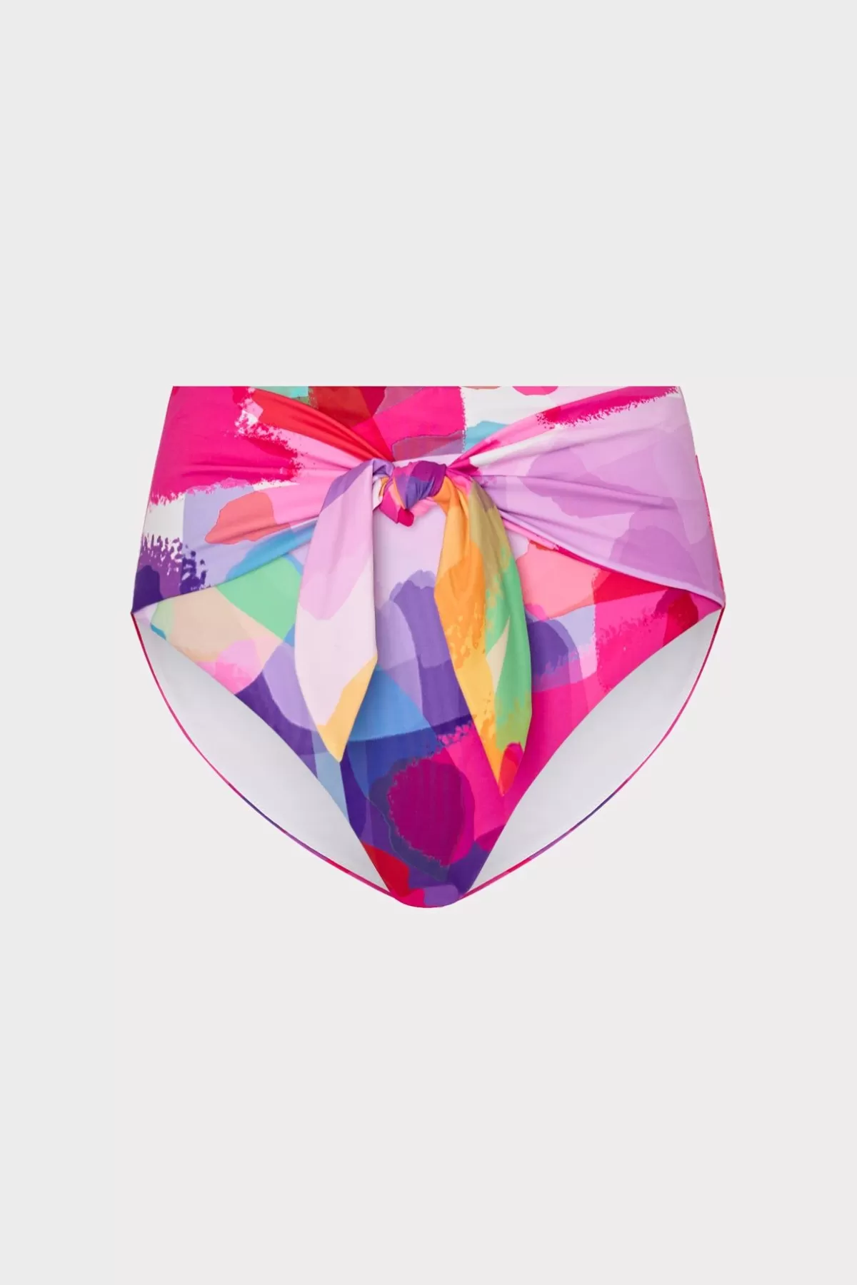 Rainbow Waterfall Tie Bikini Bottom-MILLY Best Sale