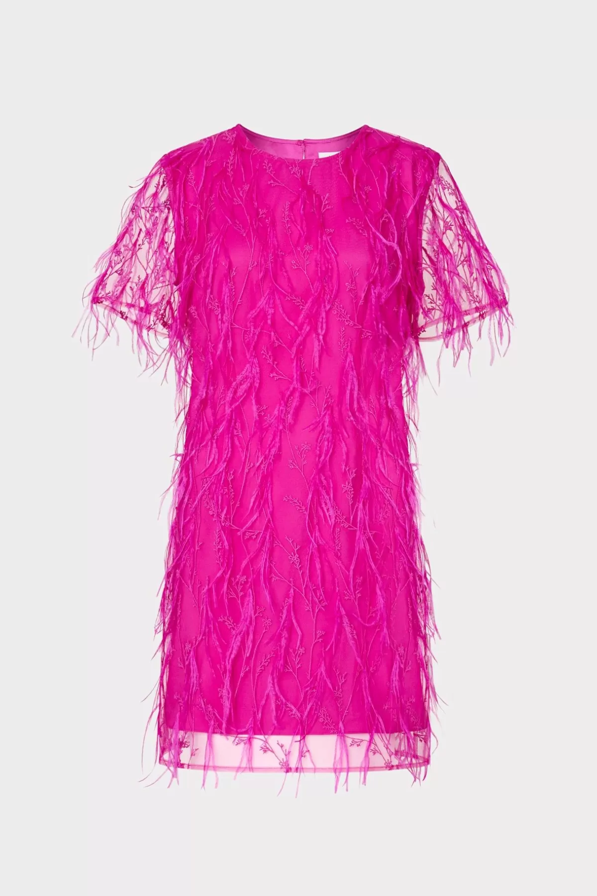 Rana Feather Dress-MILLY Online