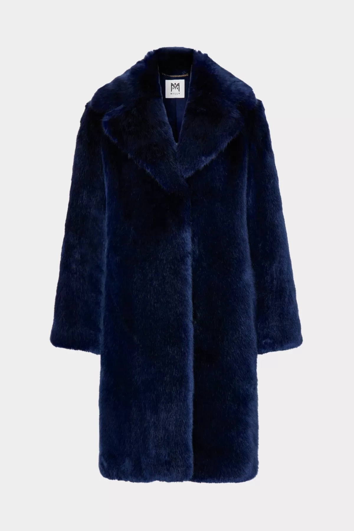 Riley Faux Fur Coat-MILLY New