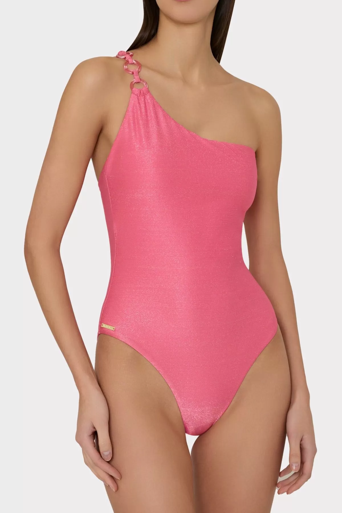 Ring One Shoulder One Piece-MILLY Cheap