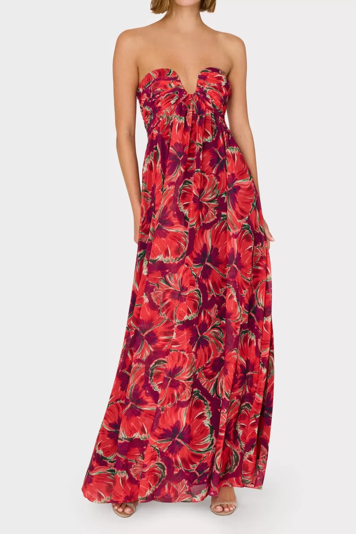 River Windmill Floral Dress-MILLY Shop