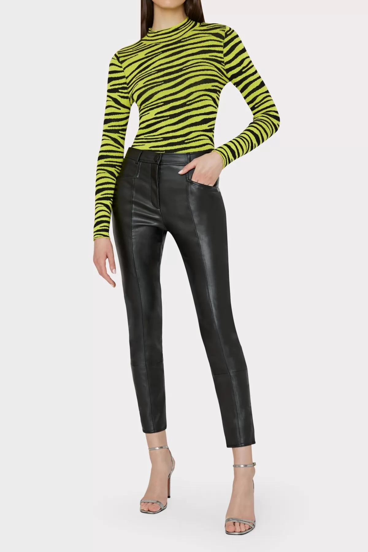 Rue Vegan Leather Pants-MILLY Outlet