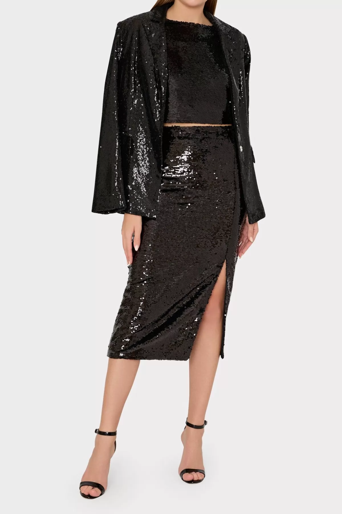 Santanna 3D Sequins Skirt-MILLY Clearance