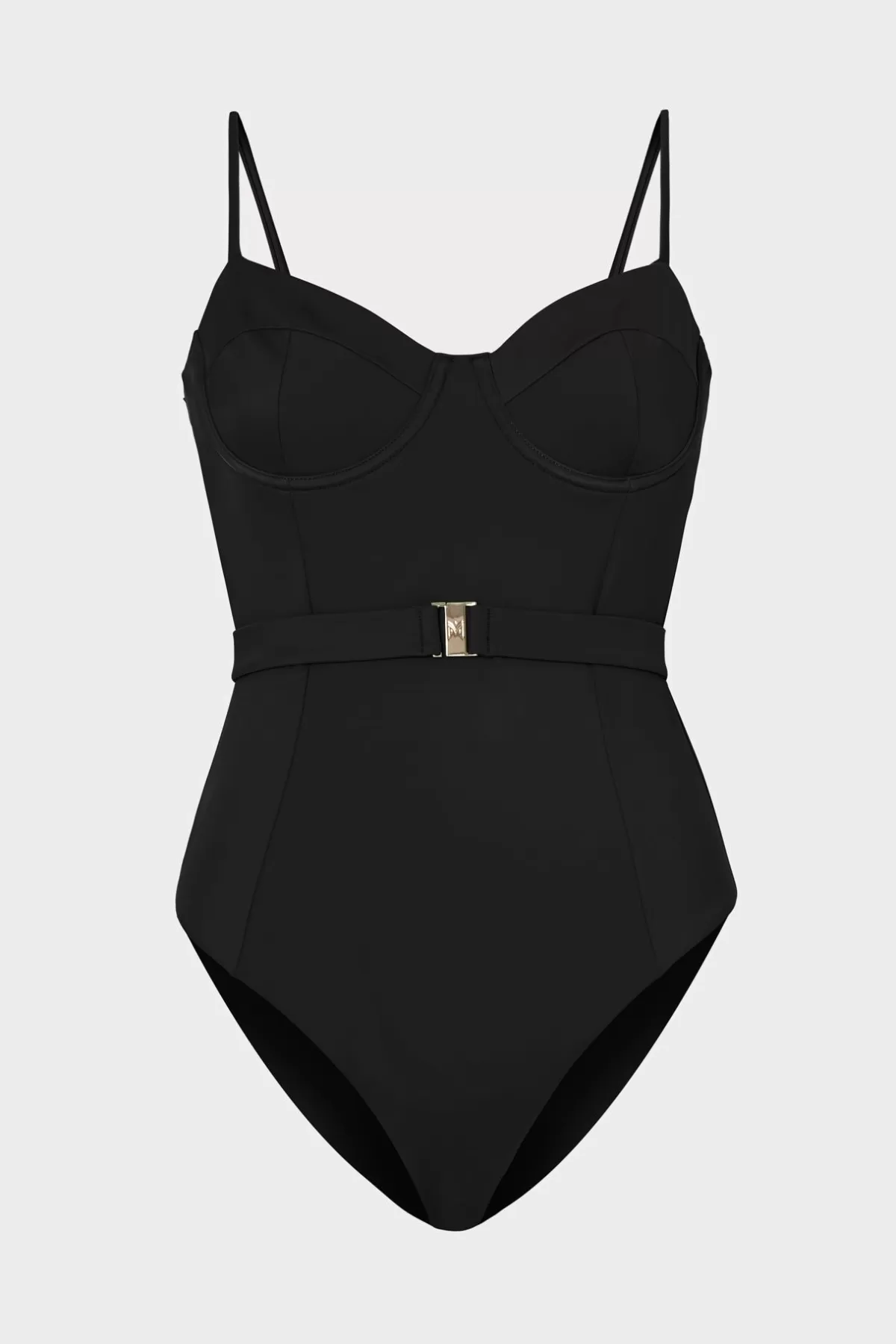 Solid Belted One Piece-MILLY Sale