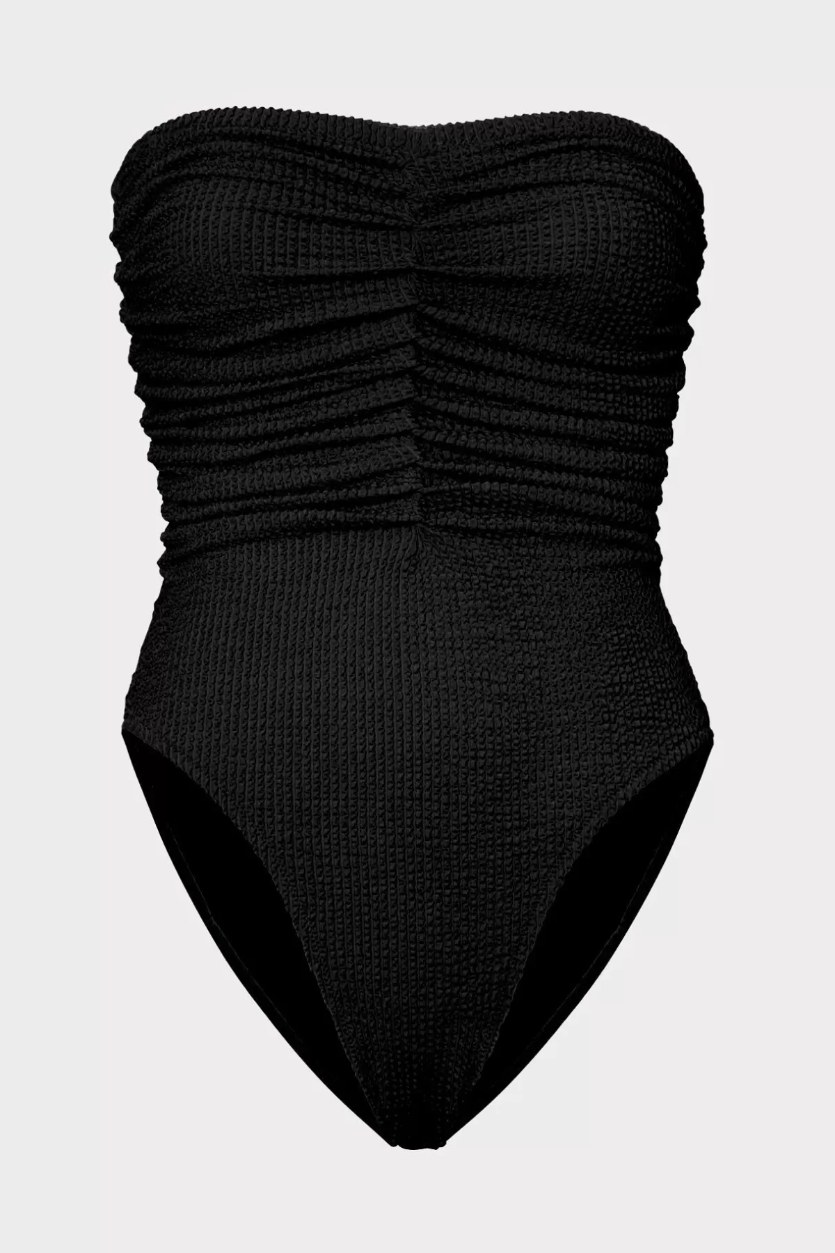 Textured Ruched One Piece-MILLY Outlet