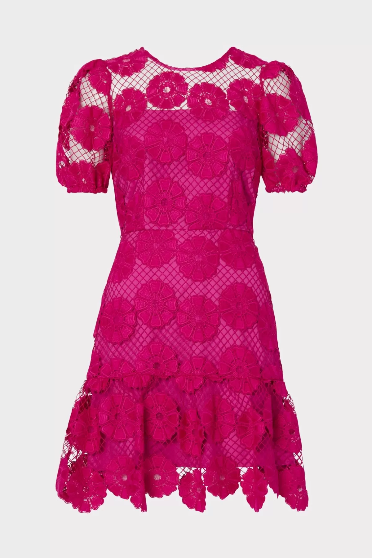 Yasmin Daisy Lace Dress-MILLY Fashion